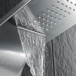 Douchepaneel waterval met massagejets 402678