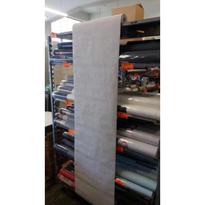 Grijs Betonlook vliesbehang €6,50 op=op