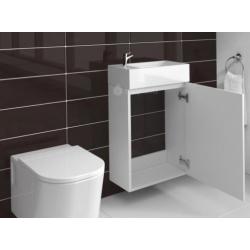 Compact badkamermeubel toilet wastafel kast badkamer kast!