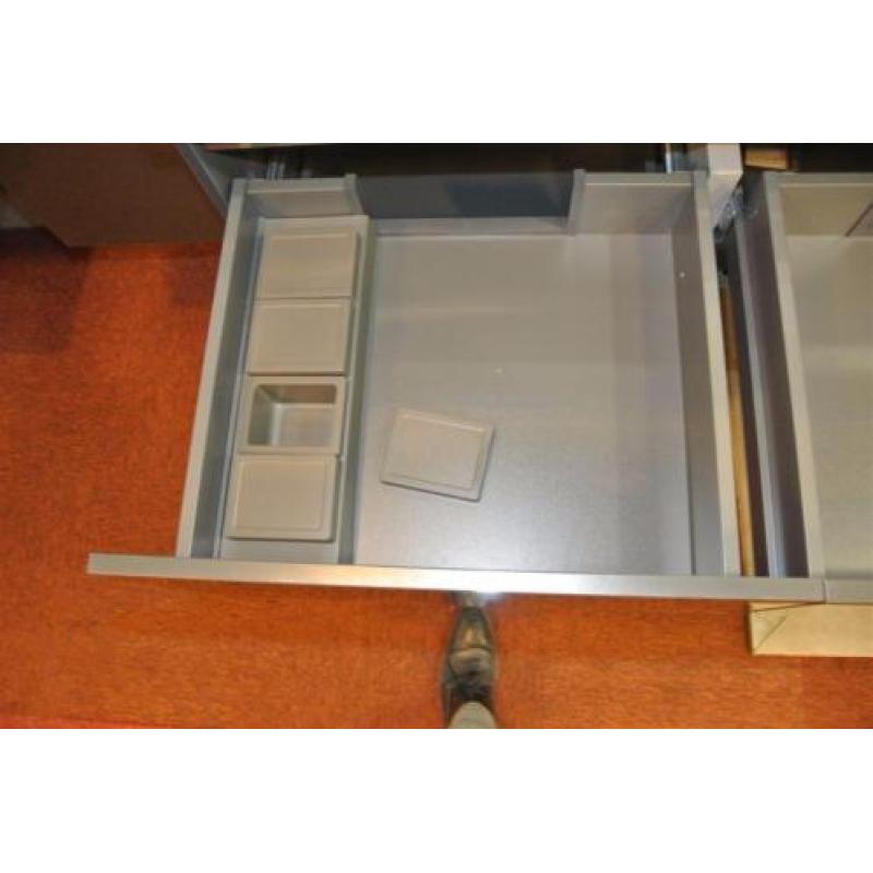 Badmeubel primabad exclusive met 4 lades + spiegel 120 cm -