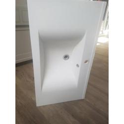 wastafel voor oo een badkamerkast