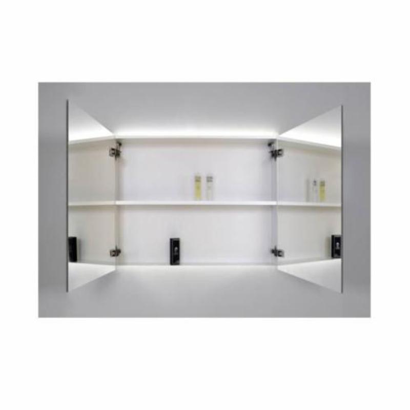 Spiegelkast Sanicare Qlassics Ambiance 120 cm 2 Deuren An...