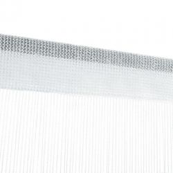 vidaXL Draadgordijn 140x250 cm wit 2 st
