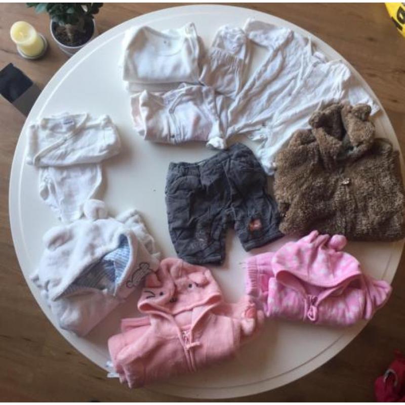 Baby kleren baby jas maat 50 56/62