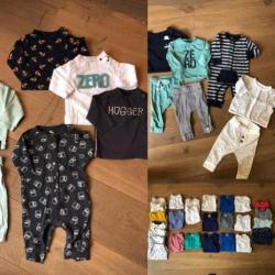 Pakket met 39 stuks, Petit bateau, Z8, Tumble ‘n dry 50 & 56