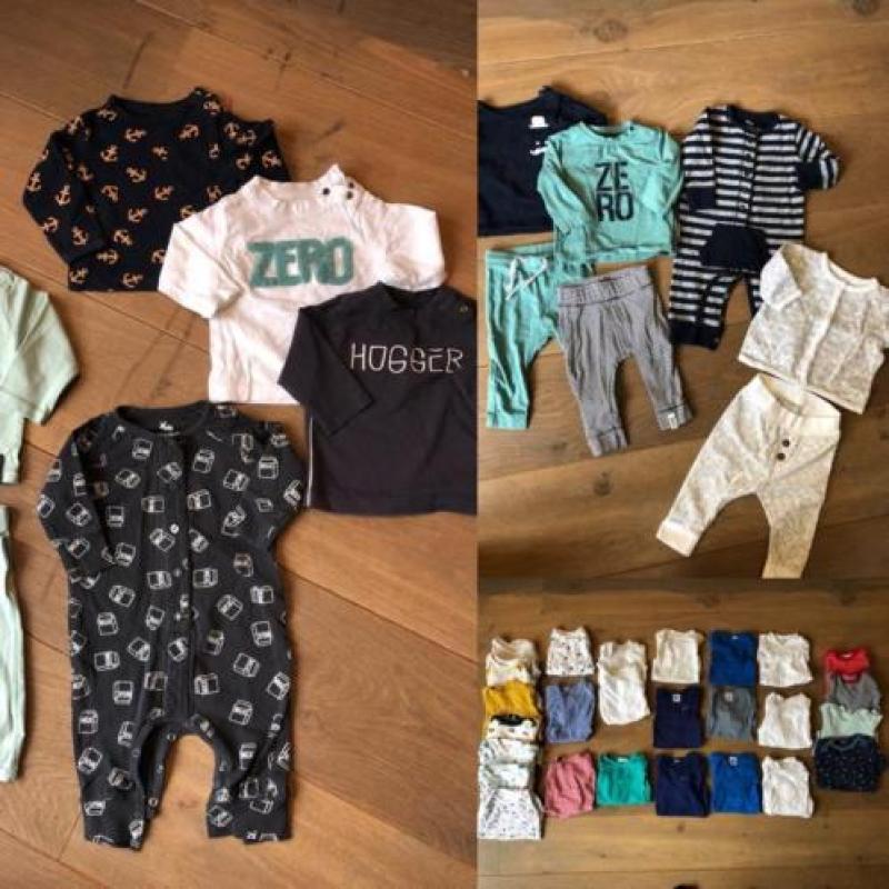 Pakket met 39 stuks, Petit bateau, Z8, Tumble ‘n dry 50 & 56