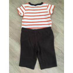 Romper en broekje carters maat 50 - 56 New born Nieuw!