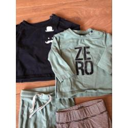 Pakket met 39 stuks, Petit bateau, Z8, Tumble ‘n dry 50 & 56