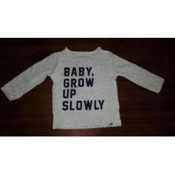 Longsleeve's / shirts lange mouwen mt 50/56 noppies, z8,hema