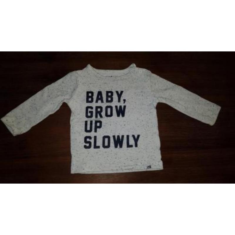 Longsleeve's / shirts lange mouwen mt 50/56 noppies, z8,hema