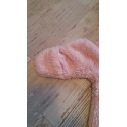 Heerlijk warm roze berenpakje van Carters ZGAN maat 50-56