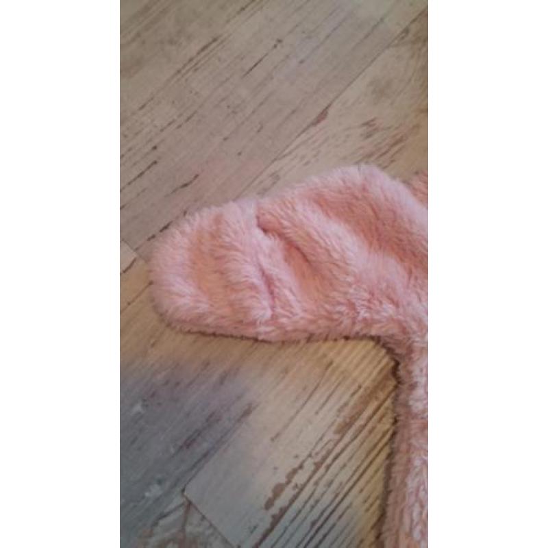 Heerlijk warm roze berenpakje van Carters ZGAN maat 50-56