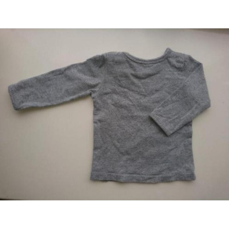 Grappig, grijs shirtje van Z8, maat 50