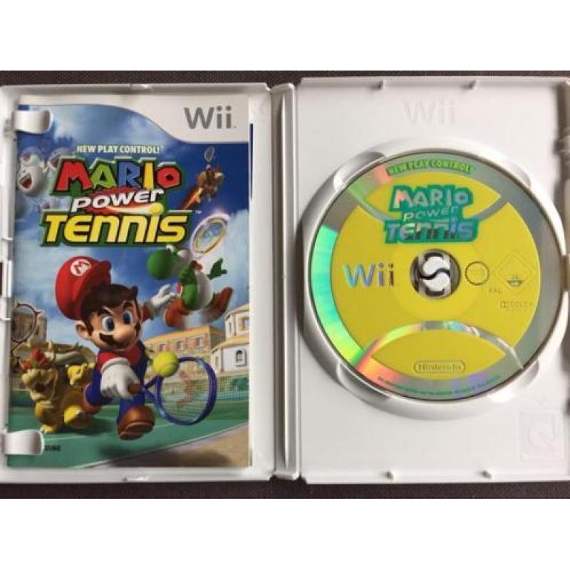 Wii sports, Sonic en Super Mario tennis