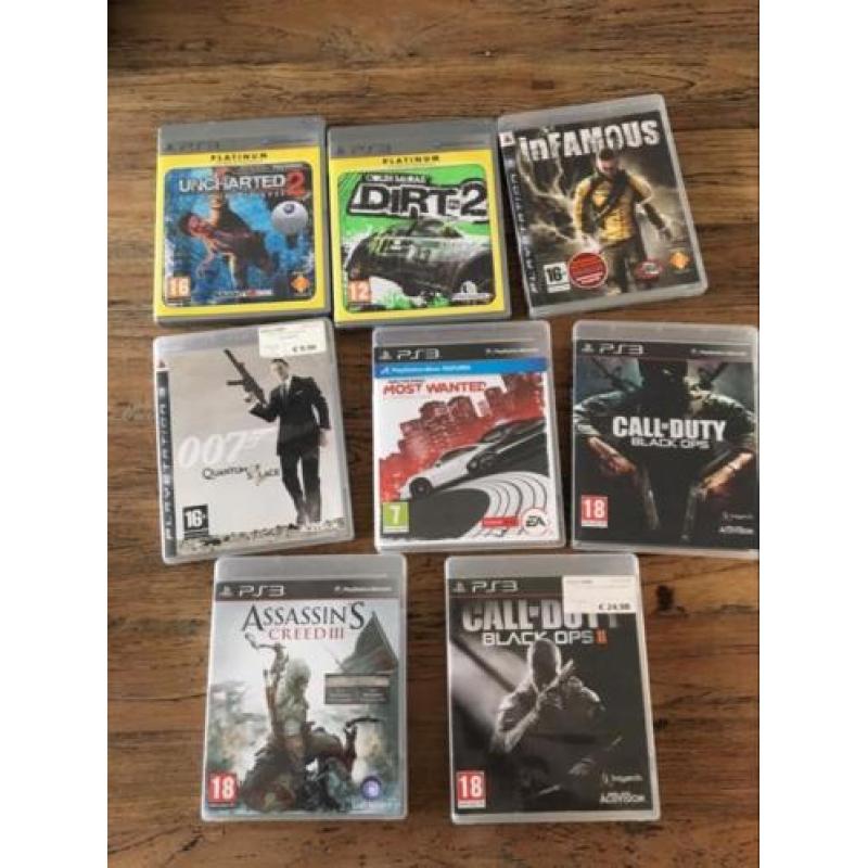 PS3 compleet met spellen