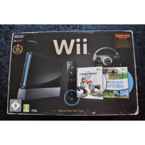 Nintendo Wii Black 25th Anniversary Edition