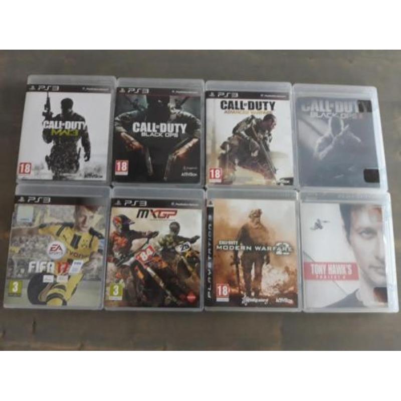 8 Spellen Playstation 3