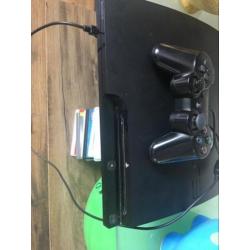 Ps3 240gb met spellen op de harde schijf gekopieerd