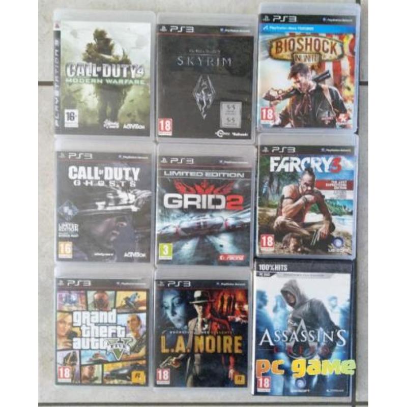 Playstation 3 met 25 games