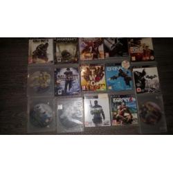 Playstation3 met 2 controllers en 15 games