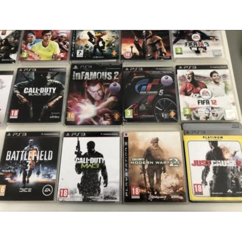 PlayStation 3 met vele topgames