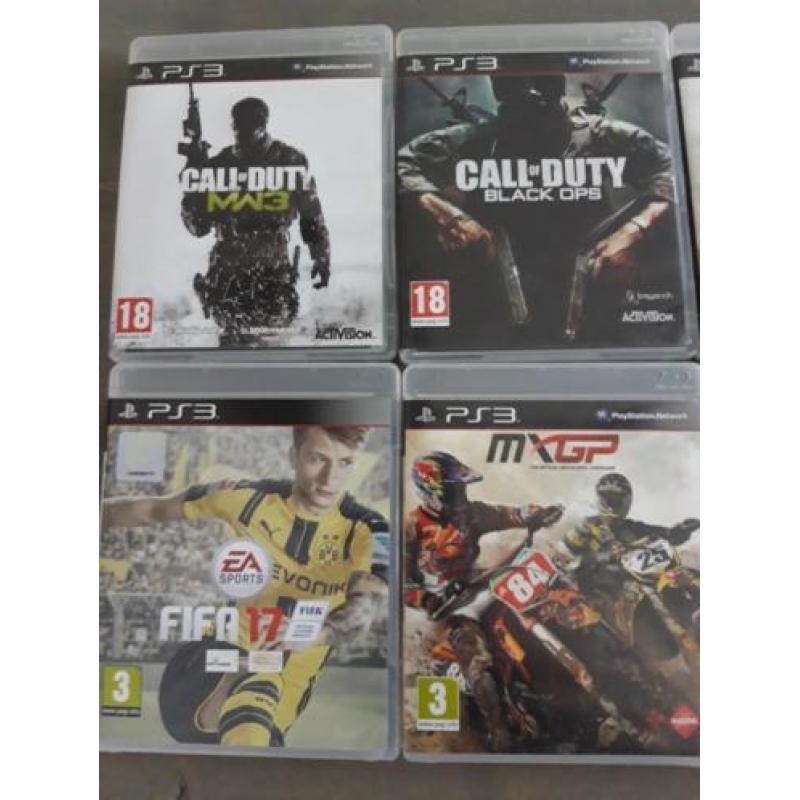 8 Spellen Playstation 3