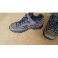 Wandelschoenen, Han Wag, blauw met gore-tex