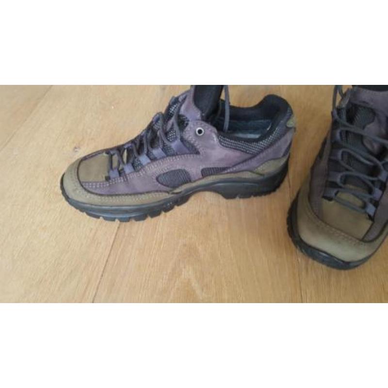 Wandelschoenen, Han Wag, blauw met gore-tex