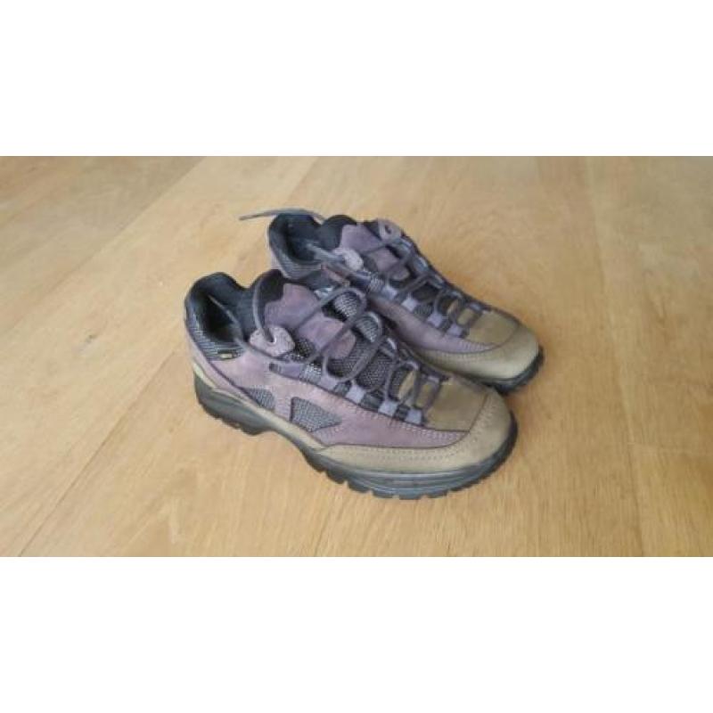 Wandelschoenen, Han Wag, blauw met gore-tex