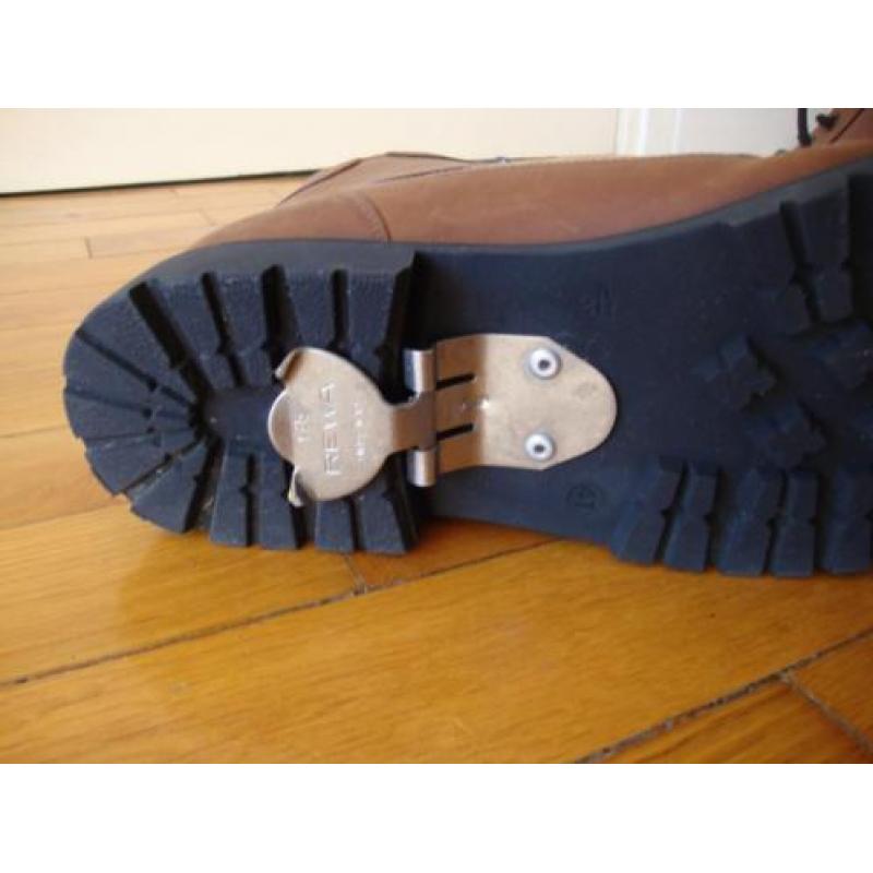 In nieuwstaat! Echt lederen gevoerde wandelschoenen Rewa (41