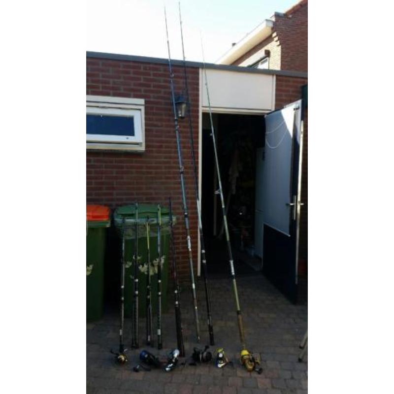 Visspullen voor op zee !