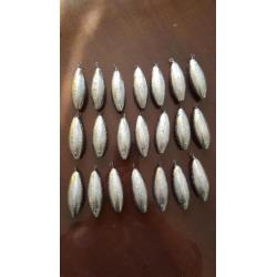 te koop 120gr en 100gr zee vis lood