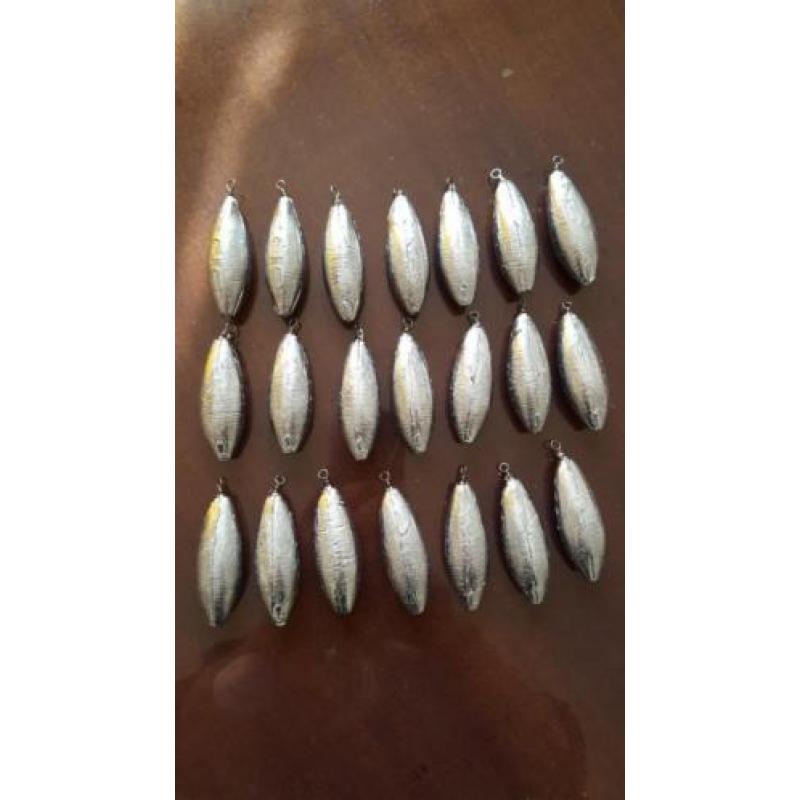 te koop 120gr en 100gr zee vis lood