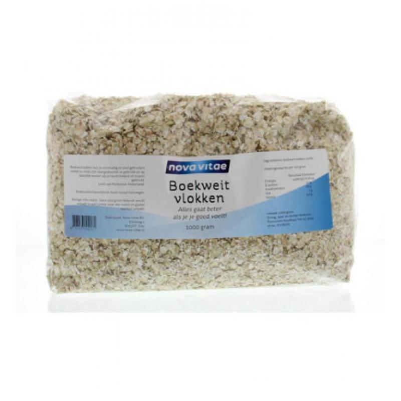Nova Vitae Nova Vitae Boekweitvlokken (1000g)