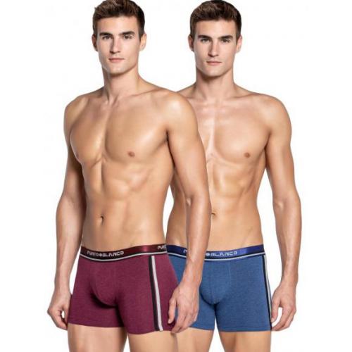 Punto Blanco 2p Boxer Briefs - Discovery Blauw