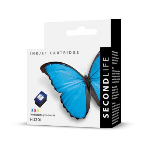 SecondLife HP 22 XL kleur