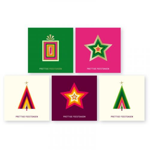 Kerstkaarten 'Gold'
