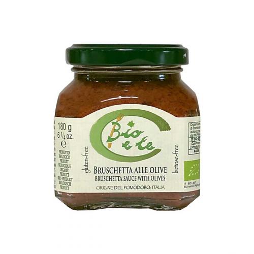 Bio & Te Bruschetta Tomaten en Olijven Tapenade 180g, bio