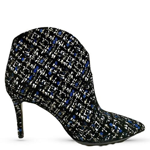 amelie glamour bootie zwart wit