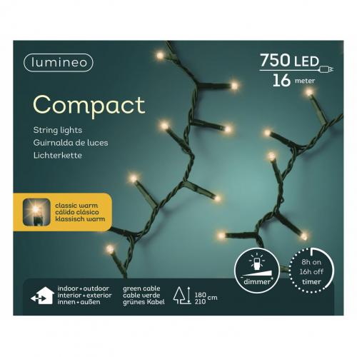 LED compactverlichting 750-lamps 'klassiek warm'