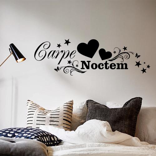 Tekststicker Carpe Noctem