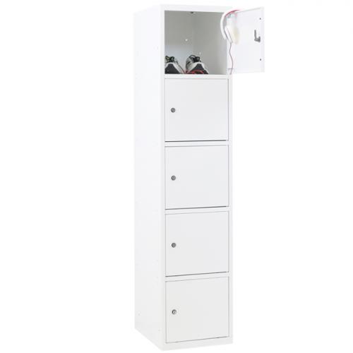 Metalen Locker met 5 vakken - breed model (Capsa)