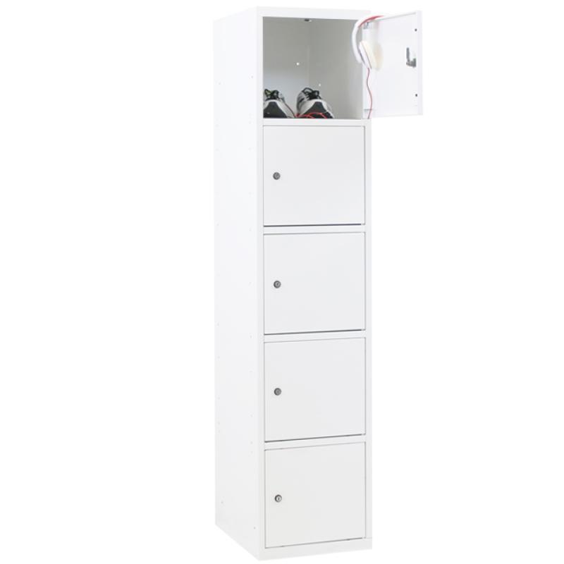Metalen Locker met 5 vakken - breed model (Capsa)