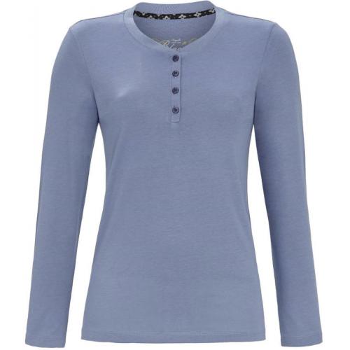 Grijsblauw pyjamashirt Ringella