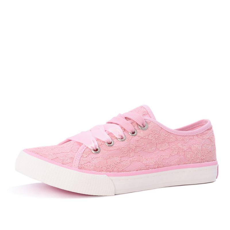 s Oliver roze sneakers kant-40