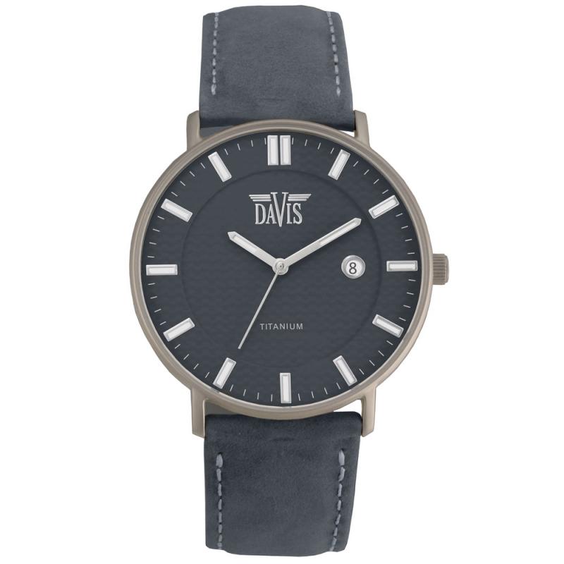Davis Boston 2072 Titanium Horloge