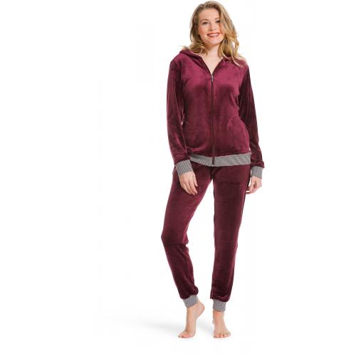 Pastunette dames huispak 80222-152-8 rood - Rood - 42