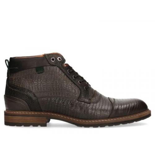 Zwarte Australian Veterschoenen Montenero Leather