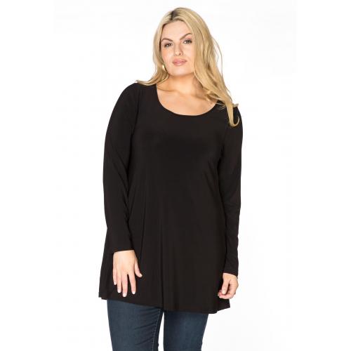 Tuniek lange mouwen flare DOLCE 38/40 black