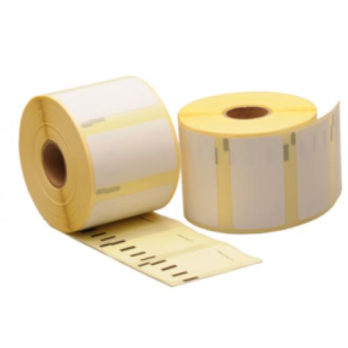 12x Dymo 1933084 compatible labels, 57mm x 32mm, 1000 etiketten, blanco
